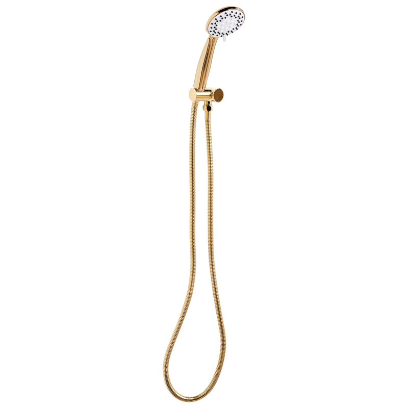 Shower Head and Hose Kit MACAY, Gold