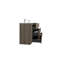 Ensemble de meuble-lavabo double 60 po avec plateau en résine et miroir Edison