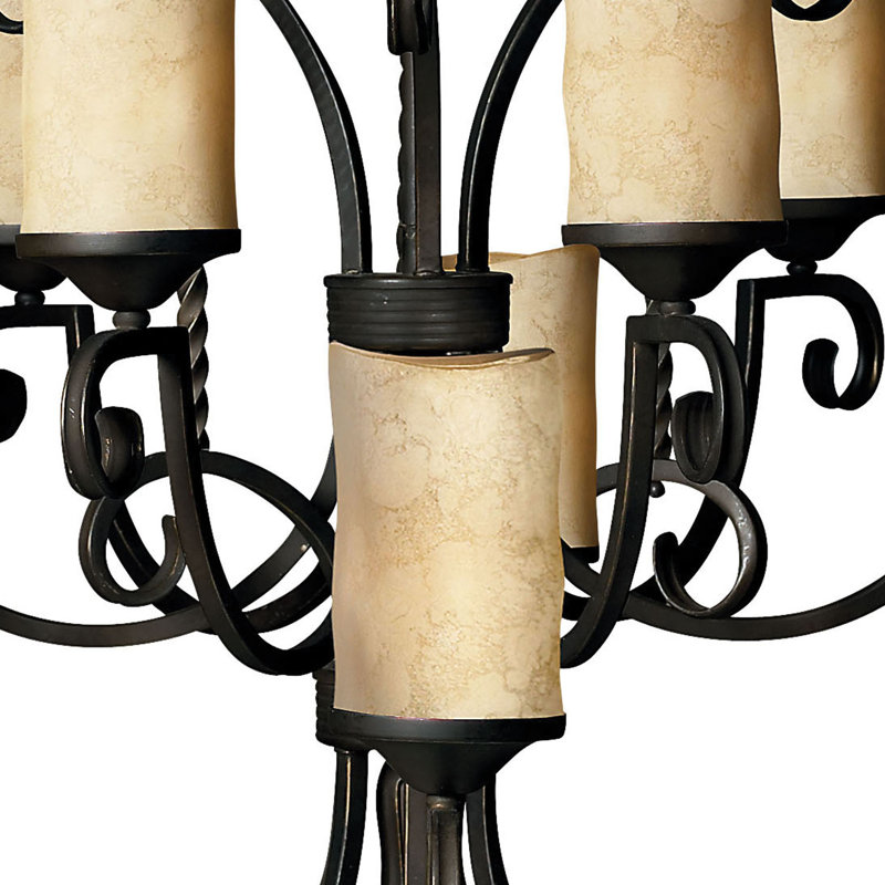 Casa 15 Light Shaded Chandelier