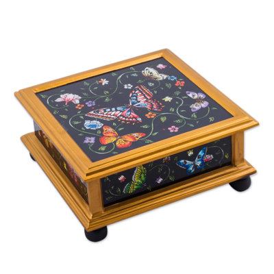 Mattia Handmade Wooden Decorative Box
