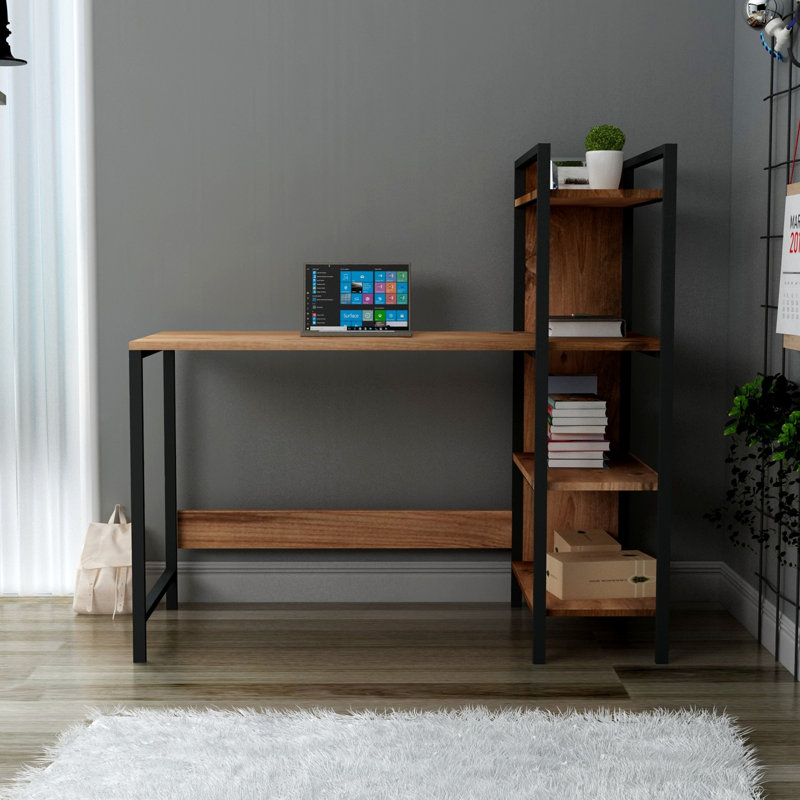 Metal Base Computer Desk