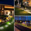 Realistic Flame Effect Solar Torch - Dancing Light For Garden And Landscaping