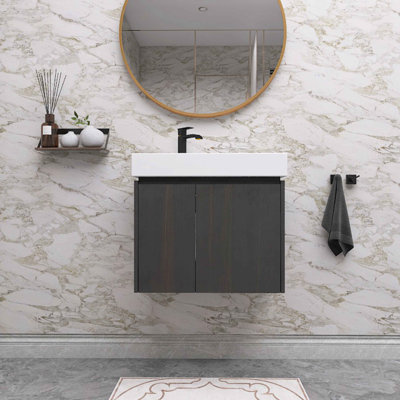 Meuble-lavabo avec plateau Jaiel