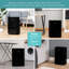 Abode ADH1601B, 16L Dehumidifier in Black
