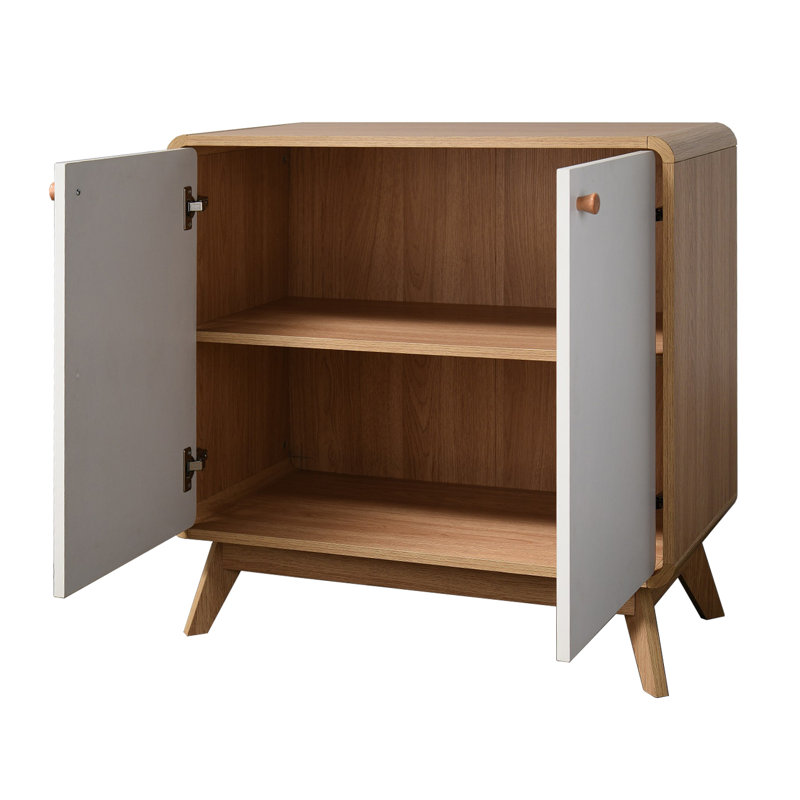 Allensby 75cm Sideboard, Oak/White