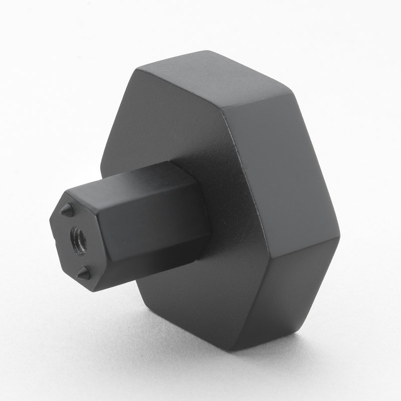 Geometric Knob, Matte Black