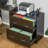 2-Drawer File Cabinet with Lock and Keys, Vertical Storage Filing Cabinet with Hanging Bar for Letter Size, Home Office-1609758449