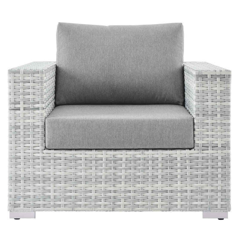 Convene Outdoor Patio Armchair, Gray