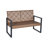 4-Piece Patio Furniture Set Outdoor Balcony Porch Garden Backyard Lawn Furniture Acacia Wood Table Top-1038805336-1038805348