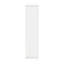 Niche de douche rectangulaire encastrée 48 po x 12 po en acier inoxydable de calibre 18 blanc crème