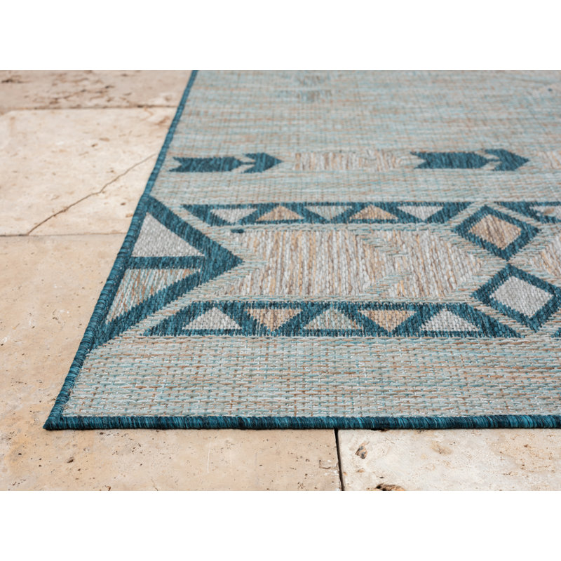 Kaymiah Southwestern Indoor Rug, Rectangle 7'7" x 10'