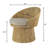 Bali Breeze Upholstered Swivel Side Chair