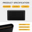 Matte Black 9cm H Outdoor Sconce