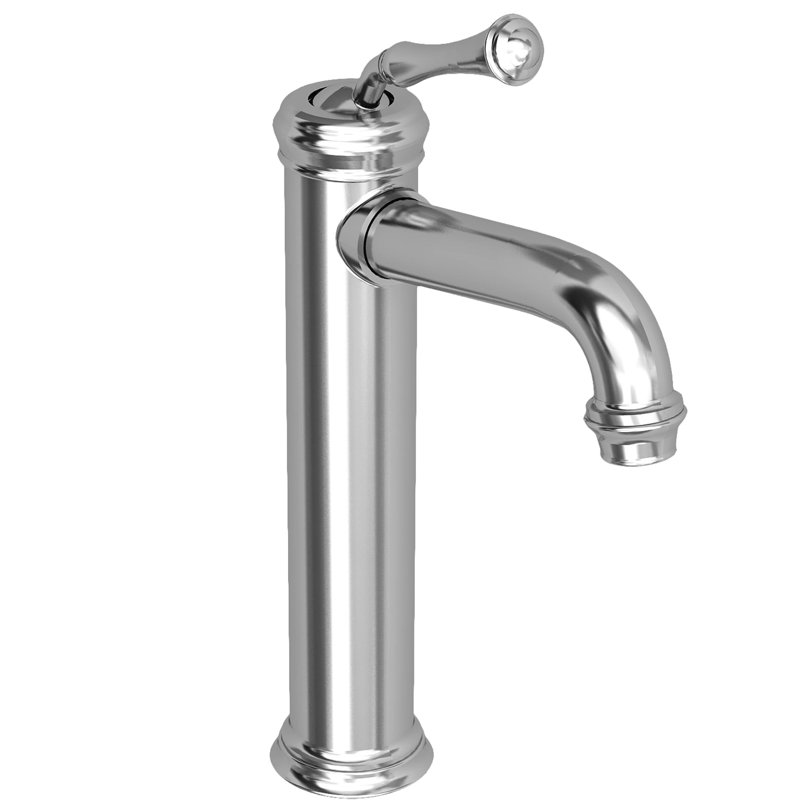 Astor Single Hole Vessel Faucet, Polished Chrome
