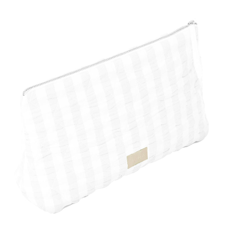 Baek And Bolge Karla Toiletry Bag 11.8", White