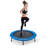 UpperBounce 40" Mini Fitness Exercise Trampoline Rebounder Trampette, 2-Way Foldable with Carry-on Bag
