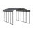 Galvanized Steel Carport, 12X24X9-90469433