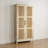 Rowan Mango Wood and Cane Cabinet-1000565290
