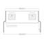 Kensington 72" Bathroom Vanity in Fluted Birch-471426069