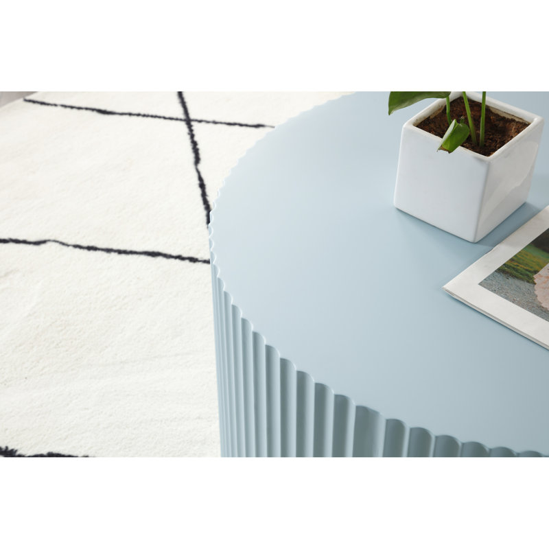 Table basse Charleson, Bleu clair