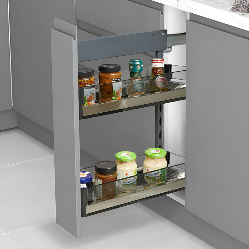 Elandra Cabinet Shelving Rack, 58cm x 15cm x 47cm