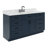 Jameal Solid Wood Single Bathroom Vanity with 0.75'' Carrara Marble Top-1301707229-1342107080