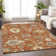 Premium Machine Washable Prisco Paprika Rug