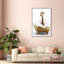 Bathtime Giraffe - Peinture sur toile-119891401-58873435-58873438