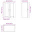 Vidaxl Kitchen Wall Cabinet Brown Oak 60 X 31 X 80 Cm Engineered Wood-121218213-121218216