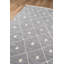 Tapis gris en laine tissé à plat à la main Mattawa-1418775185