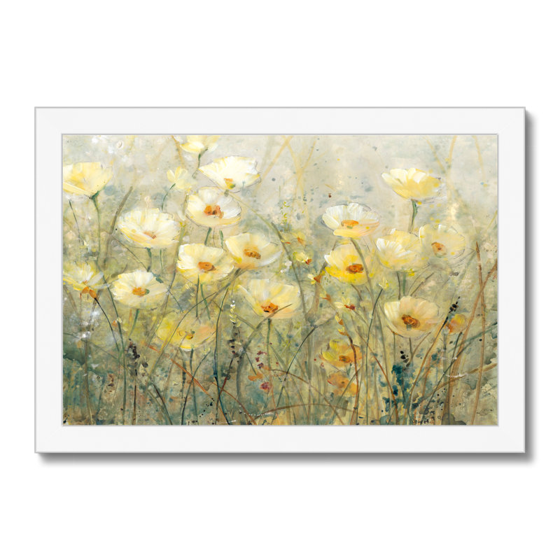 Summer In Bloom I by Timothy O' Toole - Painting Print, 55cm H x 80cm W, White Single Picture Framed Paper