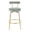 Tabouret de comptoir pivotant 25,5 po Kayson-383255561