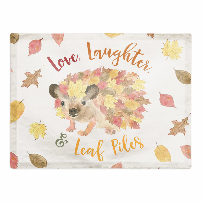 Chael Polyester No Pattern Rectangle Placemat