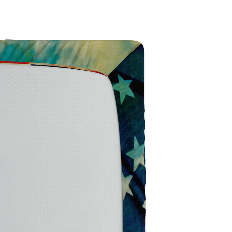 Microfiber Striped Fitted Sheet, Full Fitted Sheet