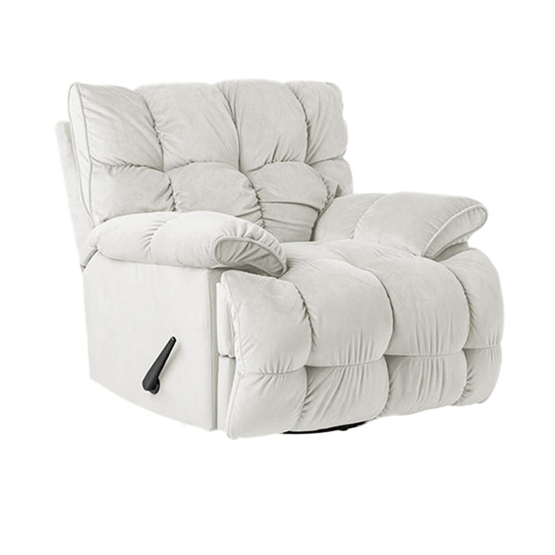 Fauteuil inclinable rembourré Ephi, Beige