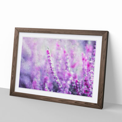 Purple Heather - Picture Frame Painting