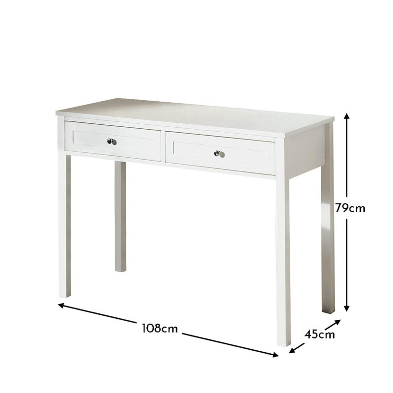 Merrigan Dressing Table, White