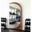 Miroir pleine longueur haute définition en bois de style médiéval-129936748
