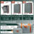 Luggage Sets 5 Piece With Front Opening