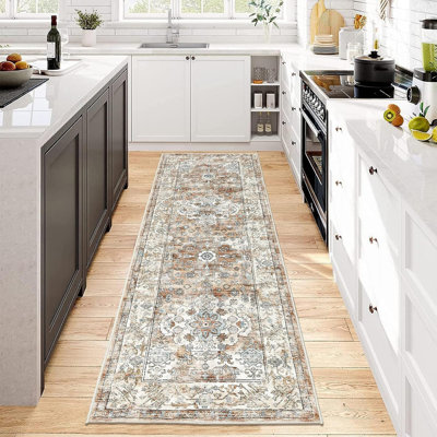 Floral Flatweave Area Rug
