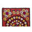 Housse de lit 60 po x 73 po Suspension asiatique Asian Suzani