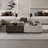 Creative minimalist rectangular coffee table-106861524-106861522