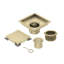 Bonde à grille carrée 4 po DryShield-126309788