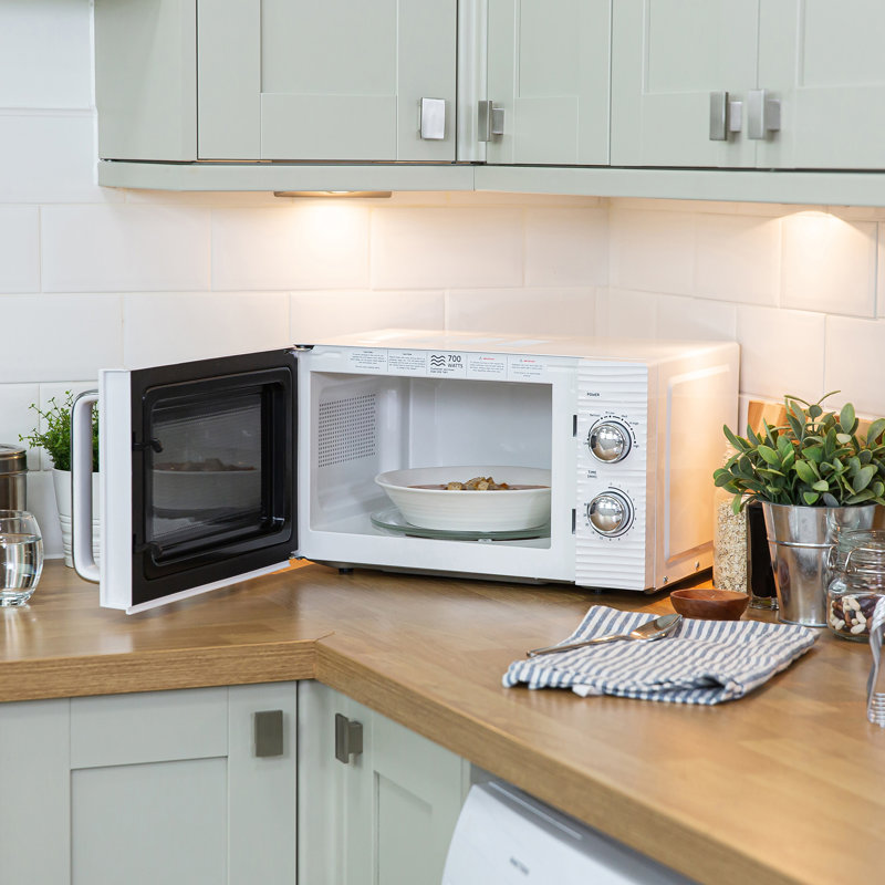 Russell Hobbs Inspire 17 Litre Manual Microwave, White