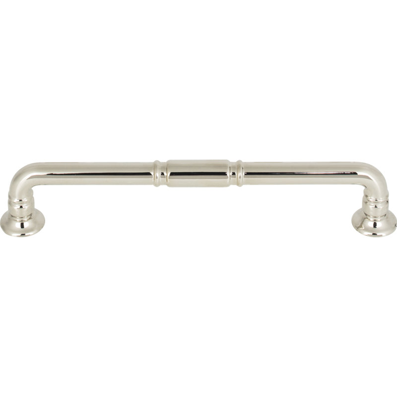 Kent Bar pull, Polished Nickel, 6 5/16" Center to Center