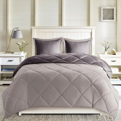 3m Twin/twin Xl Comforter With And Filling Fluffy Texture Diamond Quilting