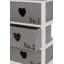 Sheyla Solid Wood 38cm W 3 - Drawer Chest of Drawers
