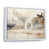 White Floater Framed