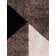 Kiraz Abstract Area Rug in Brown/ White/ Black/ Beige/ Grey