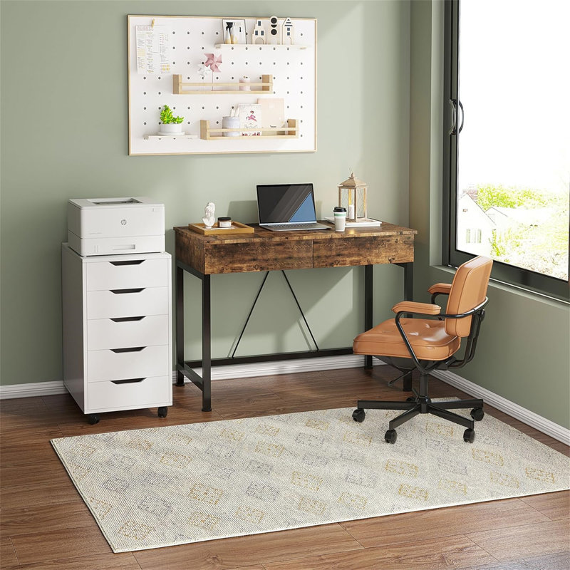 Computer Desk, Brown